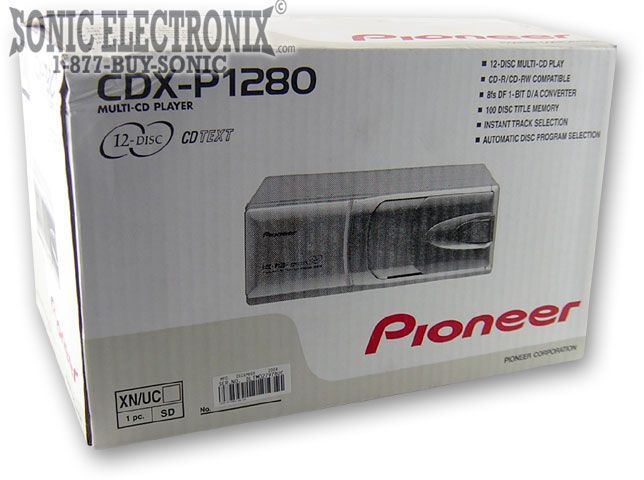 Pioneer CDX-P1280 Image 2