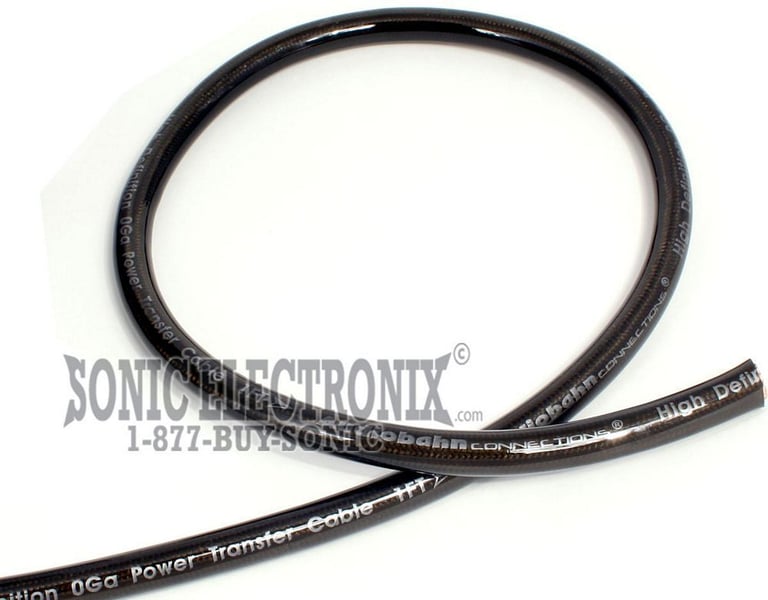 Audiobahn 0 Gauge Power / Ground Wire PRICED PER FOOT Image 1