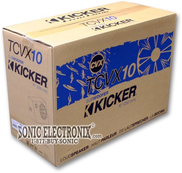 Kicker 06TCVX104 / TCVX10 4 ohms Image 4