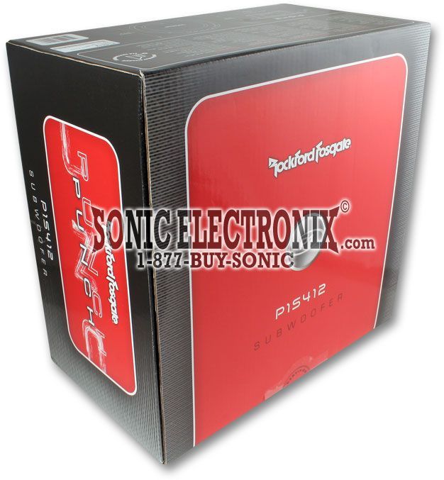 Rockford Fosgate Punch P1S812 (09P1S812) Image 4