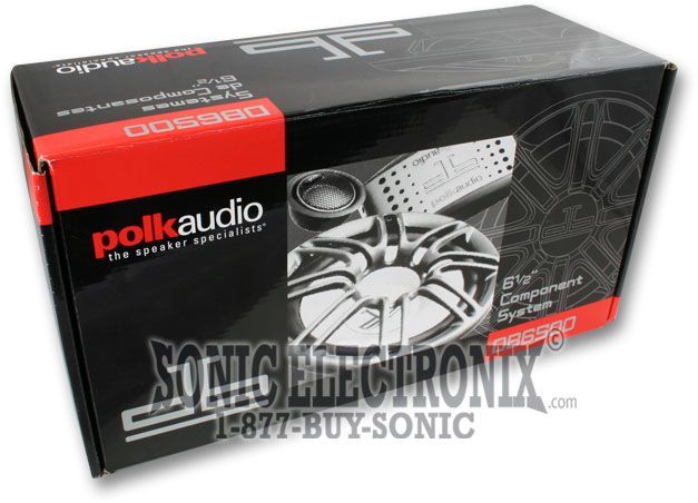 Polk Audio db6500 6-1/2" 2-way Component System Open Box (INCOMPLETE UNIT) Image 15