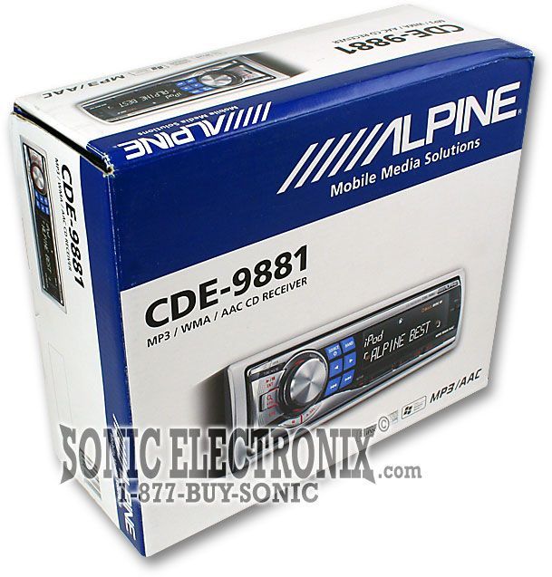 Alpine CDE-9881 Image 5