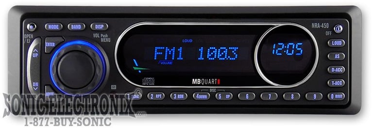 MB Quart NRA 450 with Dual Marine Remotes, Y-Adaptor and 2 Extension Cables Included Image 2