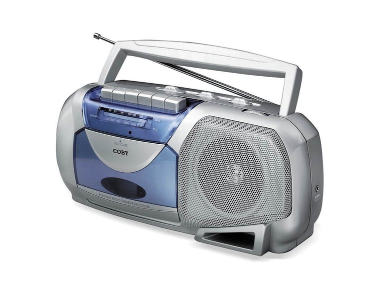 Coby CX144 (CX-144)  Portable AM/FM Cassette Player Image 1