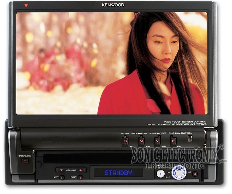 Kenwood KVT-717DVD Image 2