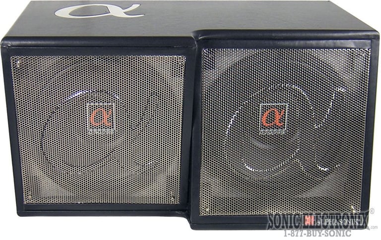 Alphasonik PBB122 Dual 12" Loaded Sealed Enclosure OPEN BOX Image 2