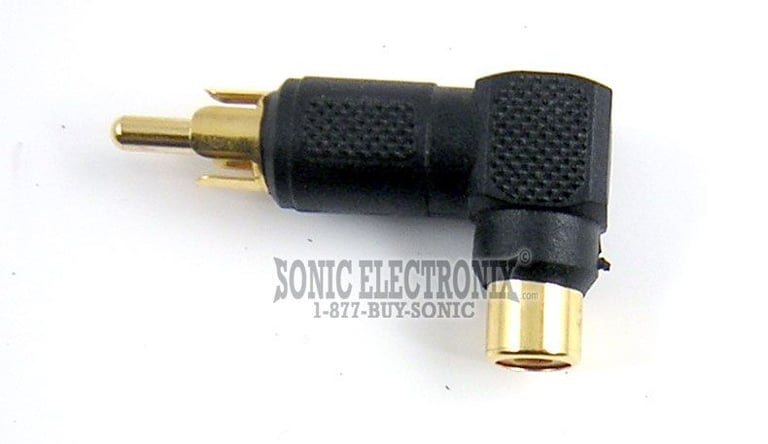 Right Angle Adapter (Long) RAL-B (Black) Image 2