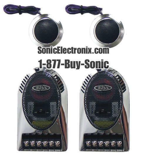 BOSS RIP-15 5-1/4" 2 Way Component Speaker System Image 2