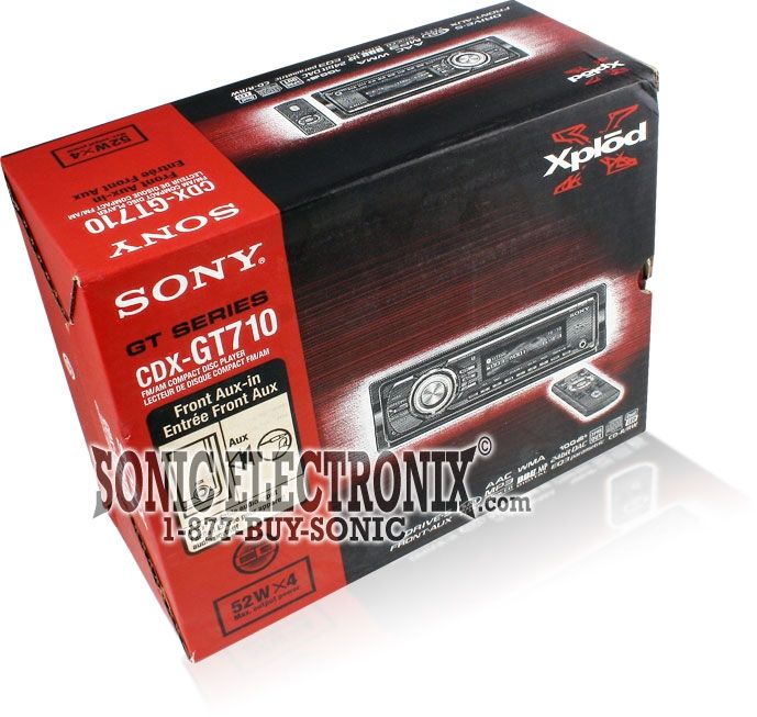 Sony CDX-GT710 Image 8