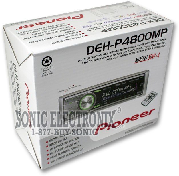 Pioneer DEH-P4800MP Image 6