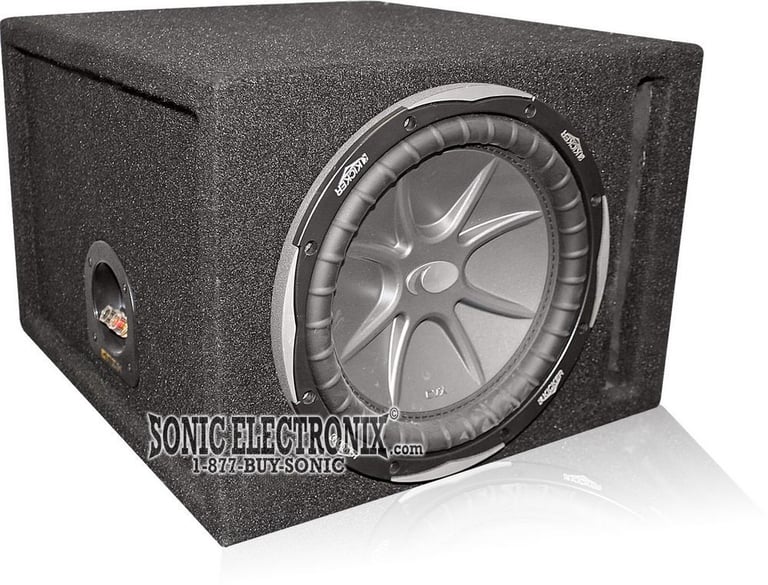 Kicker 06CVX102 Loaded in a 10" Vented Box (1SV10-BLACK) Image 1