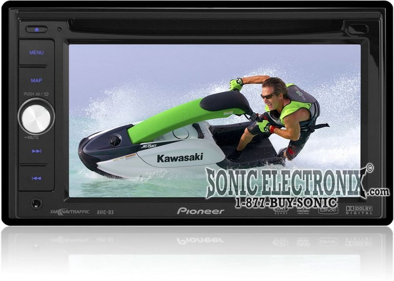 Combo: Pioneer AVIC-D3 + CD-BTB200 Image 9