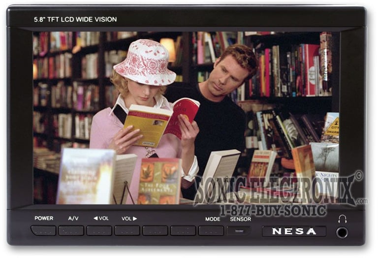 NESA Vision NSM-5833 5.8" TFT-LCD Headrest Monitor Image 1