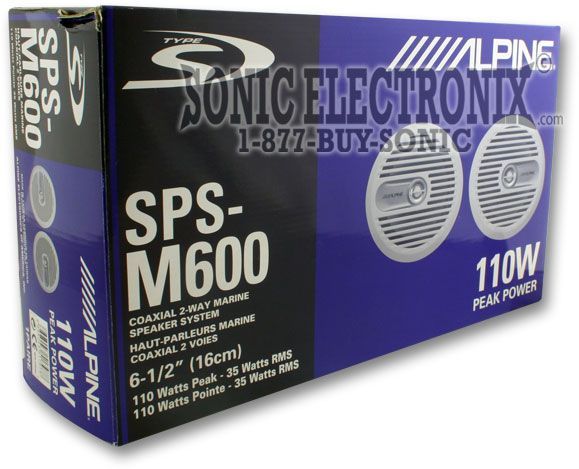 Alpine SPS-M600 (White Grilles) Image 6