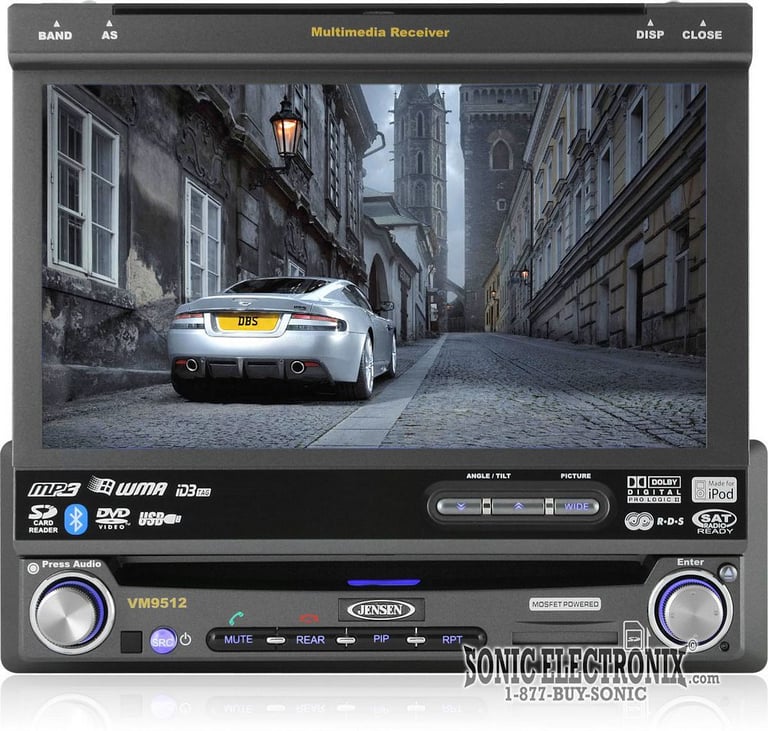 Jensen VM9512 + NAV101 Package Image 3