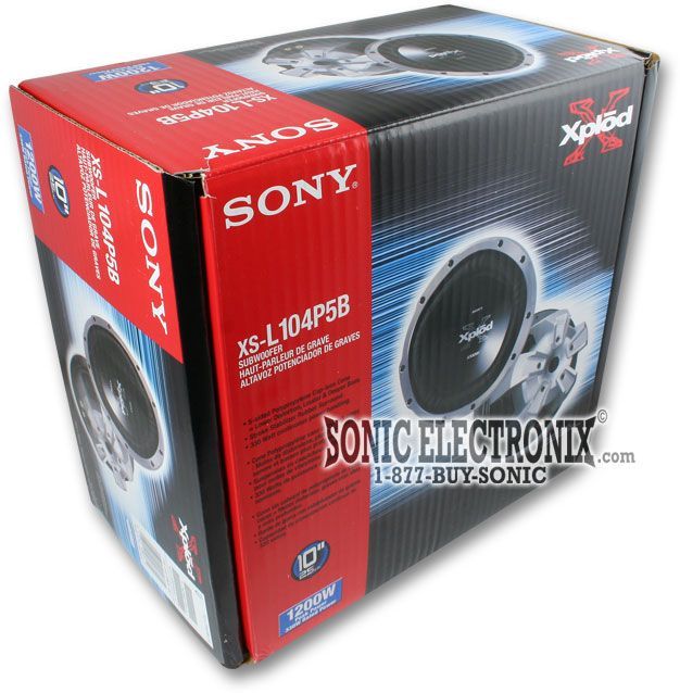 Sony XS-L104P5B Open Box Image 4
