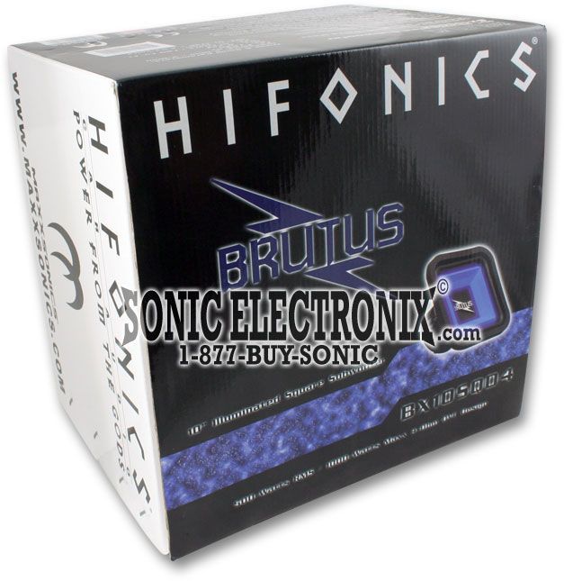 Hifonics BX10SQD2 ( SQUARE ) Image 3