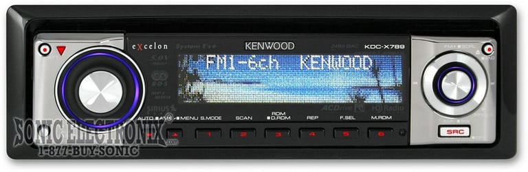 Kenwood eXcelon KDC-X789 Image 2