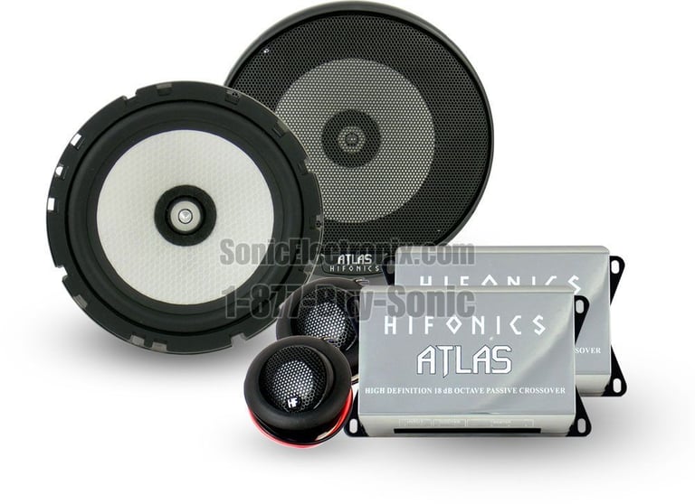 Hifonics AS6.2C 6.5" Atlas Series Component System Image 1