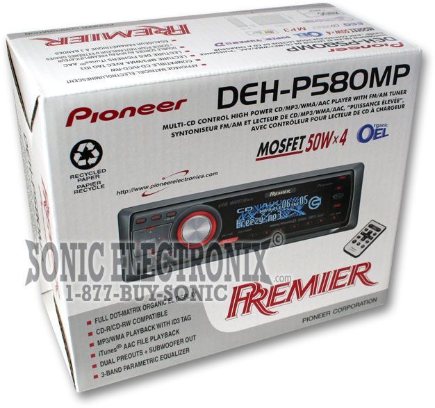 Pioneer Premier DEH-P580MP Image 7