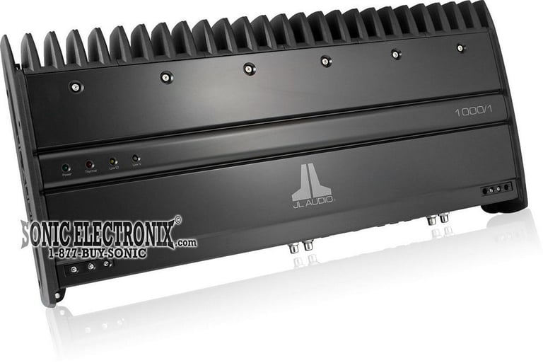 JL Audio 1000/1 (BLACK SPECIAL EDITION) Image 1
