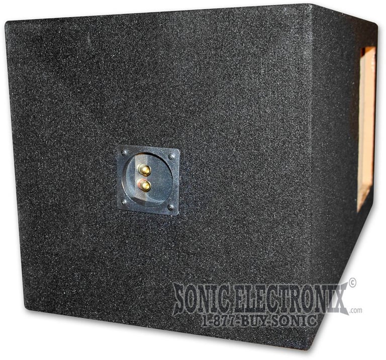 12" Square Hole, Long Rear Slot Ported Enclosure for Kicker Solo-Baric L3 / L7 Subwoofers (121KP) Image 3