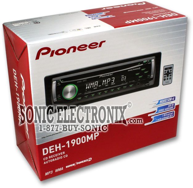 Pioneer DEH-1900MP Image 6