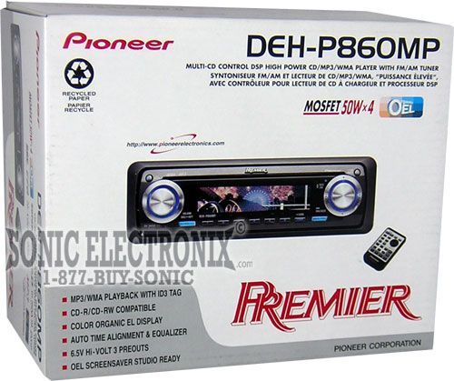 Pioneer Premier DEH-P860MP Image 3