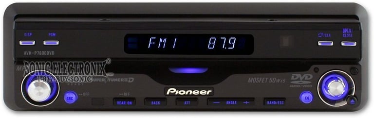 Pioneer AVH-P7600DVD Image 3