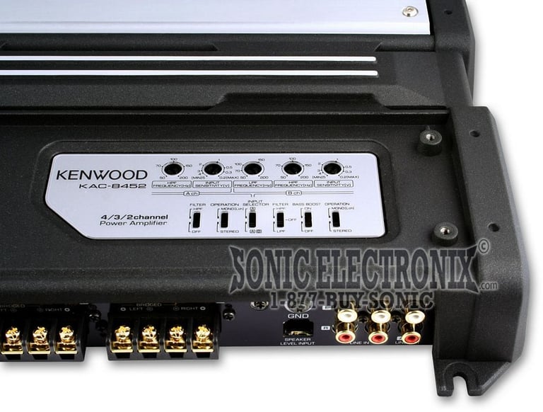 Kenwood KAC-8452 R/B Image 3