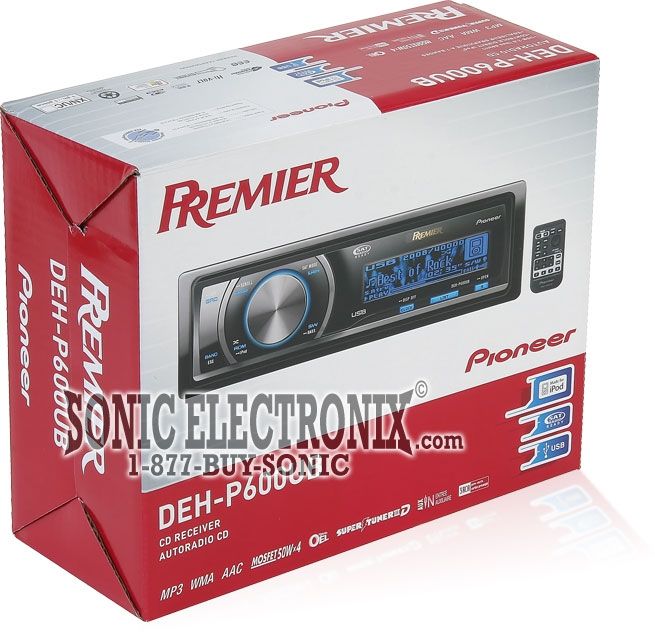 Pioneer Premier DEH-P600UB Image 8