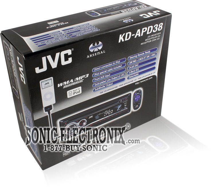 JVC Arsenal KD-APD38 Image 7