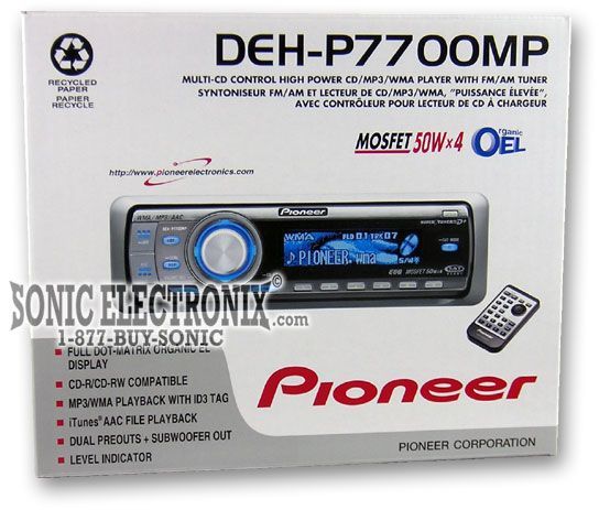 Pioneer DEH-P7700MP Image 7