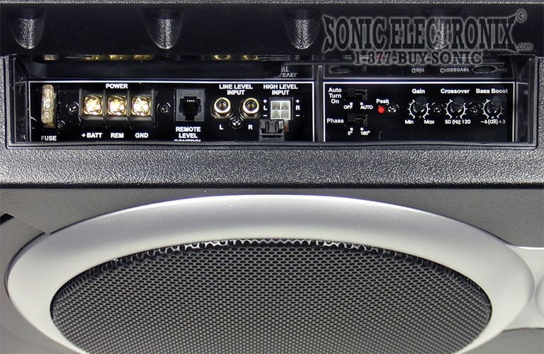 Infinify Basslink T Powered Subwoofer Enclosure R/B Image 2