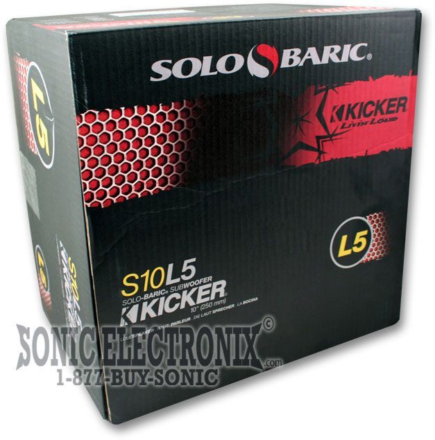 Kicker 06S10L54 Solo-Baric L5 Series Image 4