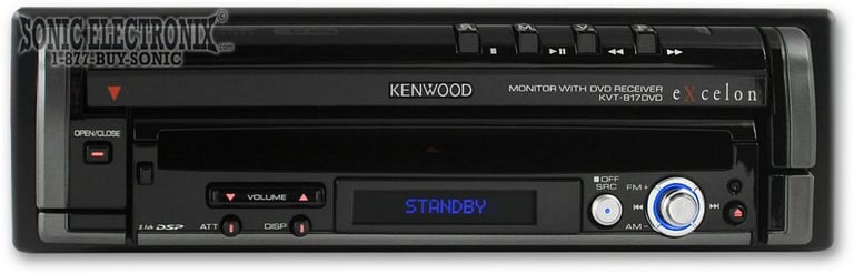 Kenwood KVT-817DVD Image 3