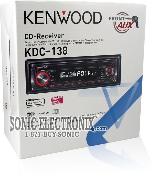 Kenwood KDC-138 Image 3