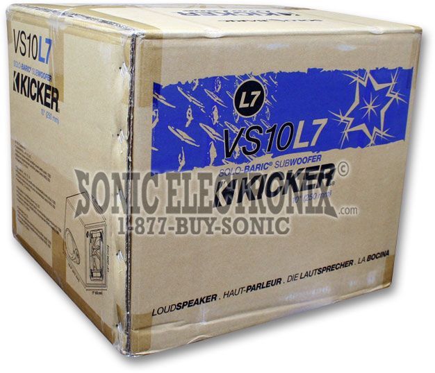 Kicker 06VS10L74 ( VS10L7 4 ohms ) Image 3