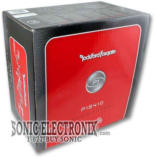 Rockford Fosgate Punch P1S410 (09P1S410) Image 5