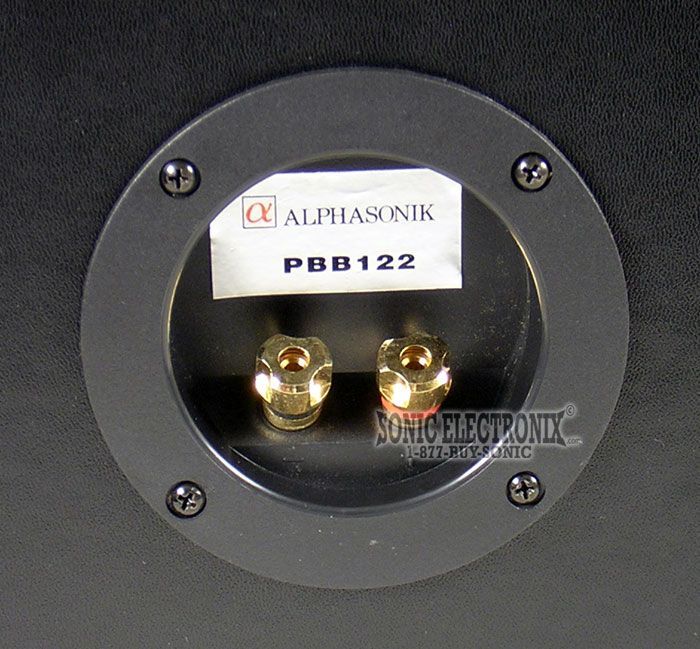 Alphasonik PBB122 Dual 12" Loaded Sealed Enclosure OPEN BOX Image 3