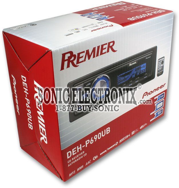 Pioneer Premier DEH-P690UB Image 8