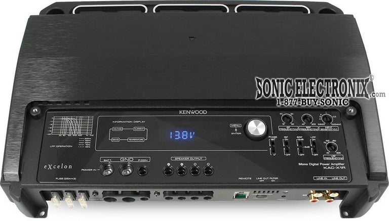 Kenwood eXcelon KAC-X1R R/B Image 2