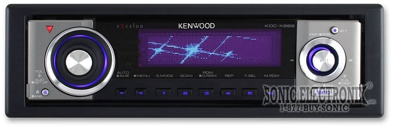 Kenwood eXcelon KDC-X689 Image 2