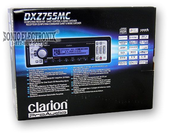 Clarion ProAudio DXZ755MC Image 4
