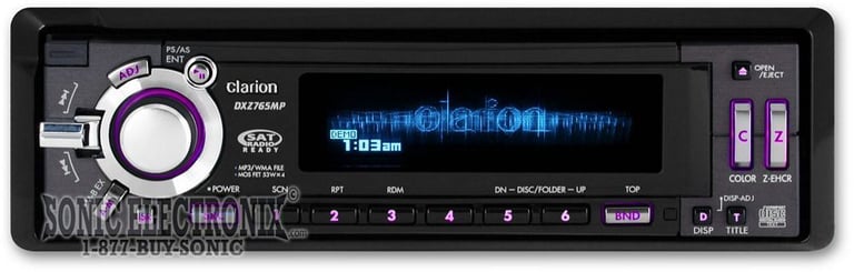 Clarion DXZ765MP Image 2