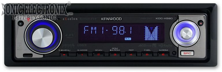 Kenwood eXcelon KDC-X590 Image 2