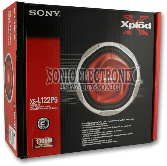 Sony XS-L122P5 12" Image 4