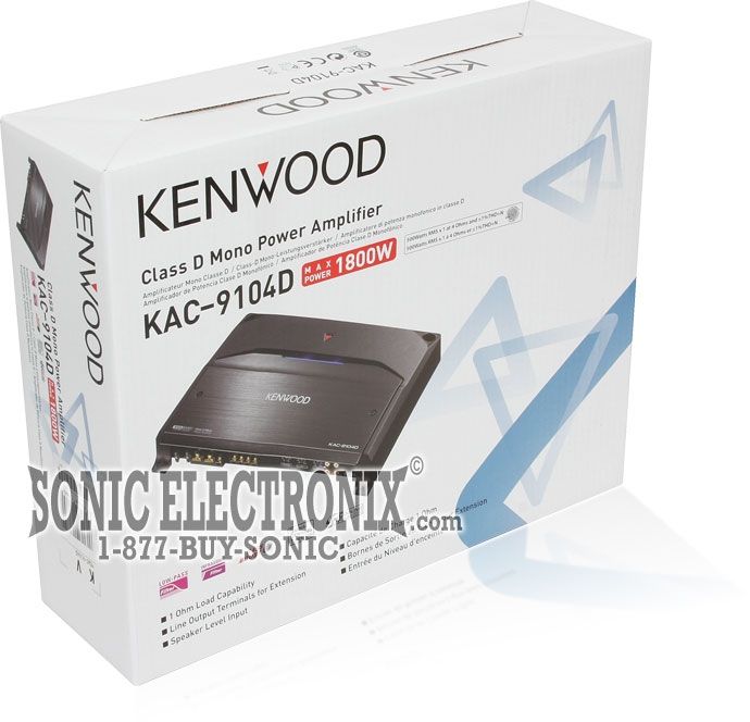 Kenwood KAC-9104D R/B Image 4