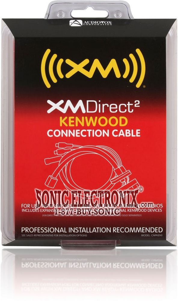 Audiovox SiriusXM CNPKEN1 XM Direct 2 Kenwood Adapter Cable Image 2