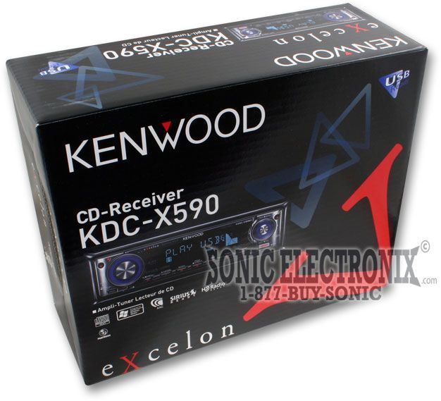 Kenwood eXcelon KDC-X590 Image 6